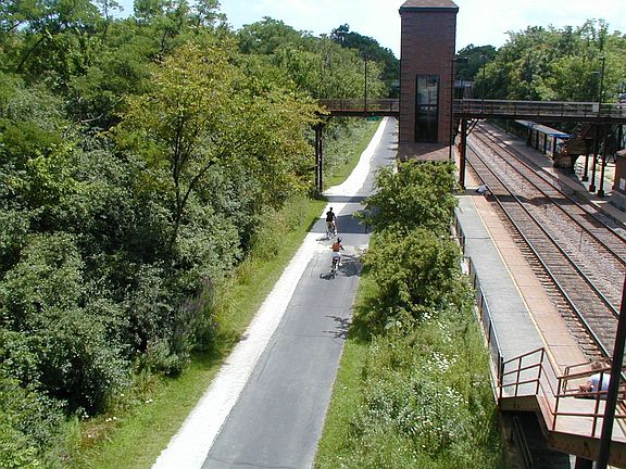 Train Station/Bike Trail