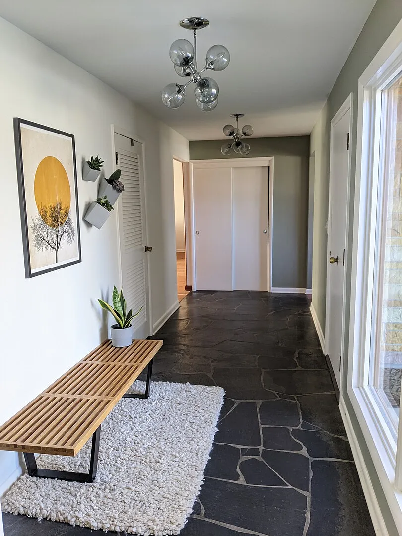 Mid century modern home with inground pool patio Oasis — Photo 3