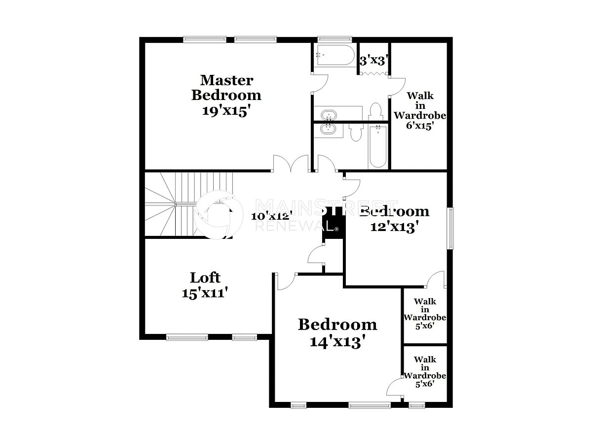 Floor Plan - 16087 W Woodlands Ave