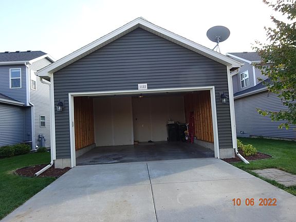 Generous 2 car garage
