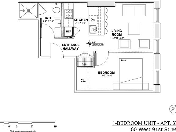 2nd image of 60 W 91st St #3R