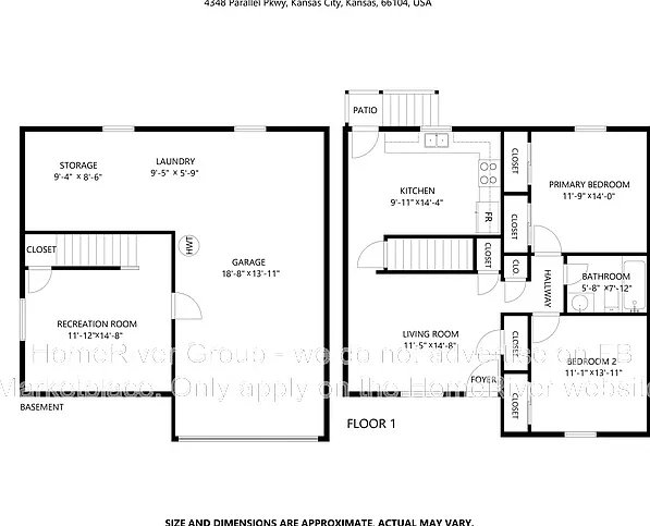 2 bed, 1.0 bath, 850 sqft, $1,200 — Photo 3