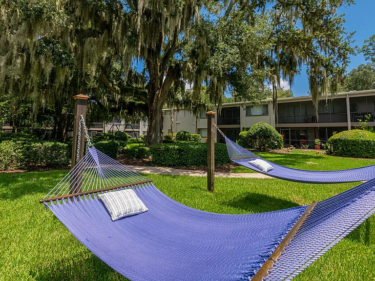 Surrender to serenity at the hammock garden - an idyllic outdoor space inviting you to unwind and dream.