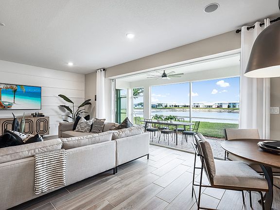 Gathering Room with Optional Pocket Sliding Glass Doors