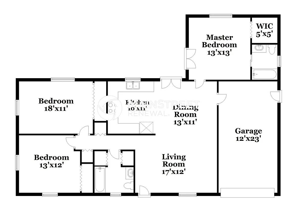 Floor Plan - 5960 Homestead Ave