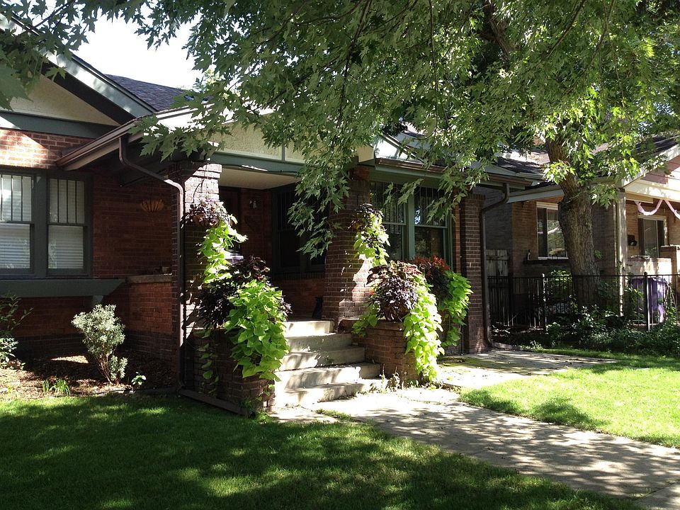 Front view and porch