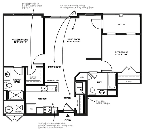 Floor plan Coventry with Garage