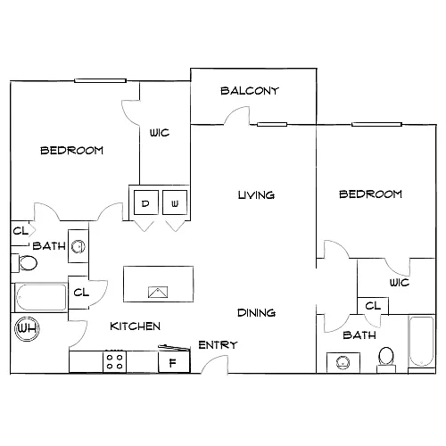 Floor plan Design 2B20