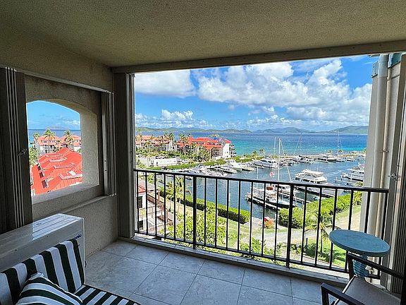 Two sea view balconies