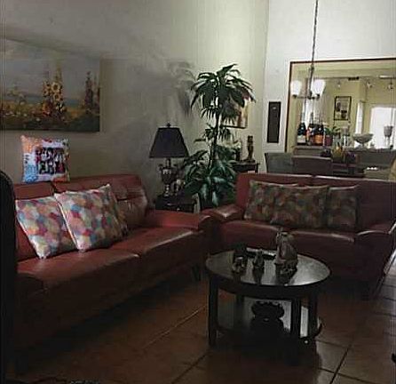 Spacious family room