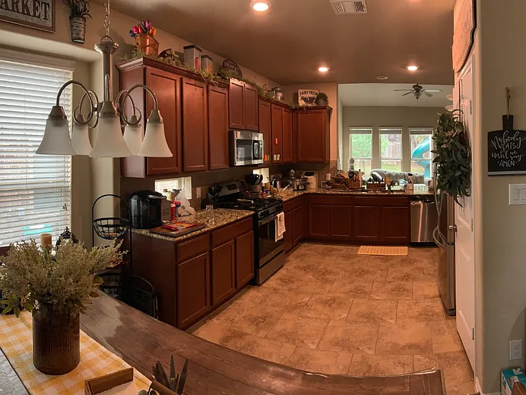 Kitchen and Dining Area