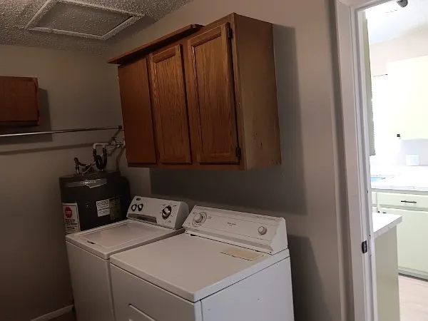 washer and dryer room