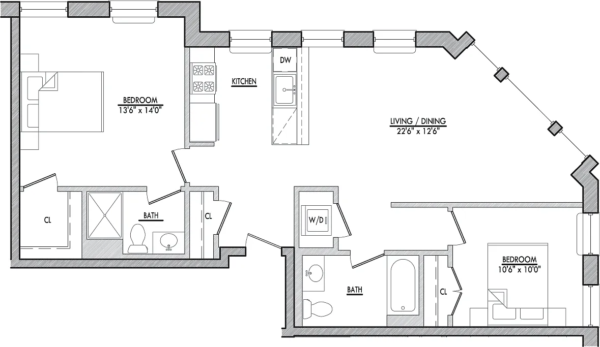 Floor plan B3-2
