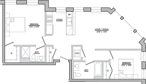 Floor plan B3-2