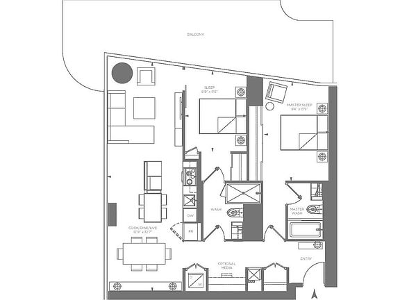2nd image of 1 Bloor St E #5609