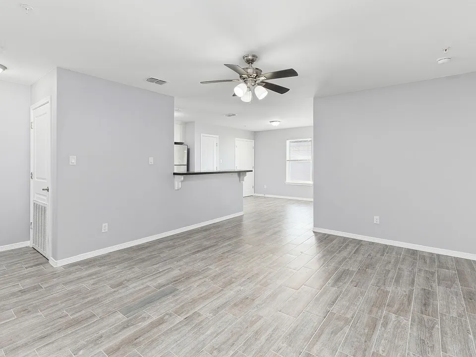 Upstairs Apartment with balcony living room