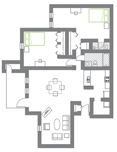 Floor plan D-2nd Flr wm211f22