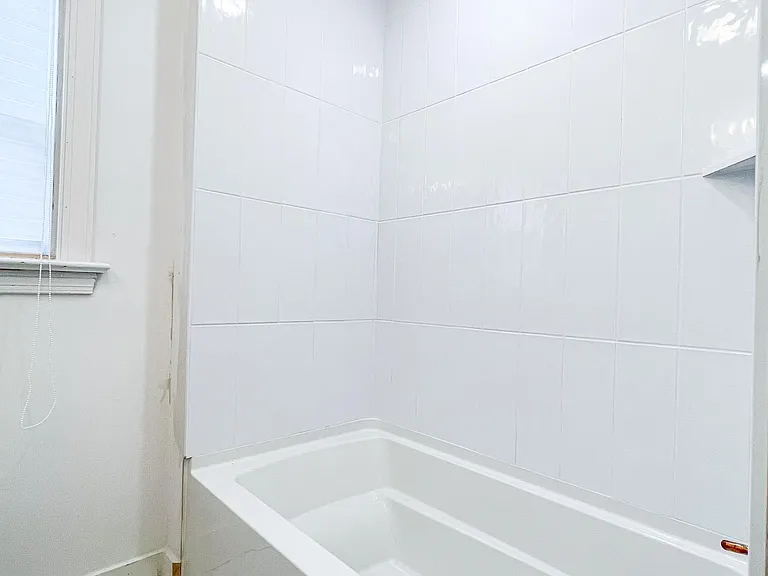Shower will be completed fully before tenants move in. (With gold finishes)