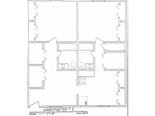 Floor plan Washington 3