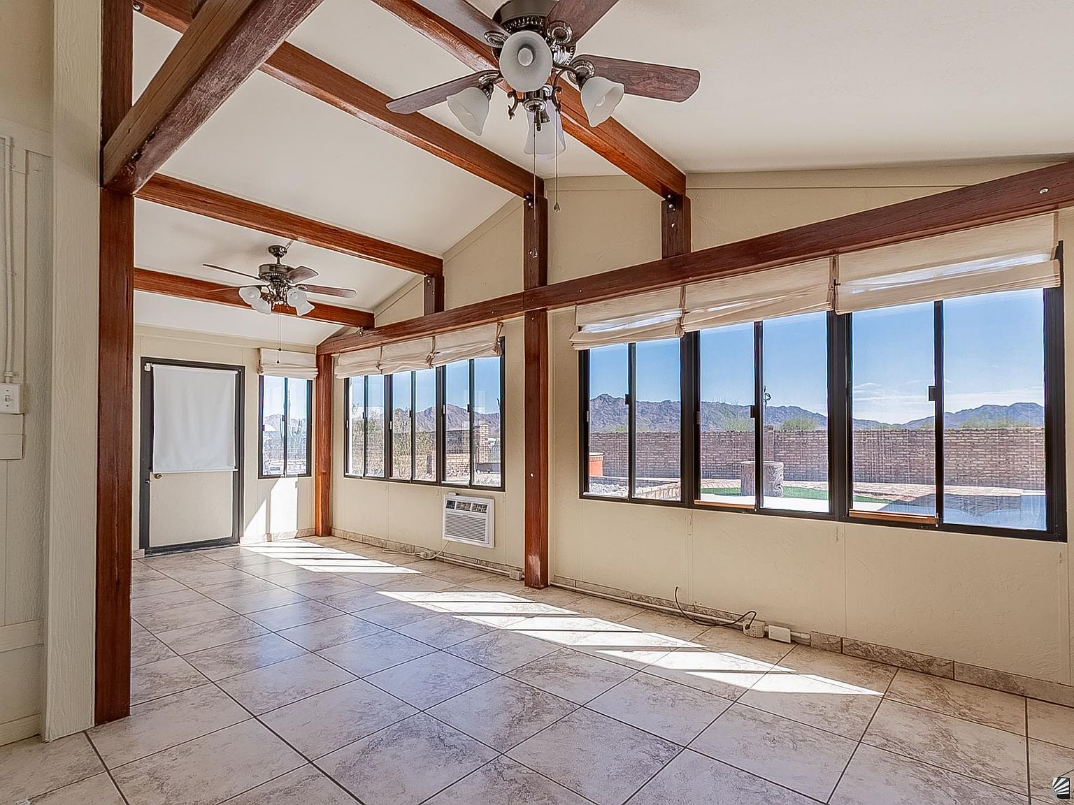 Arizona room with mountain views