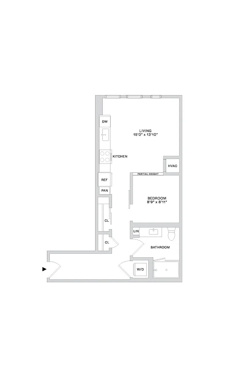 Floor plan A41 1X1