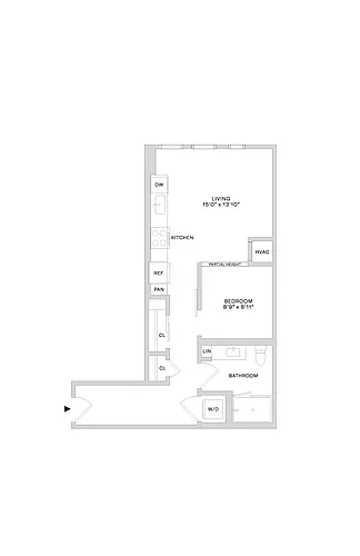 Floor plan A41 1X1