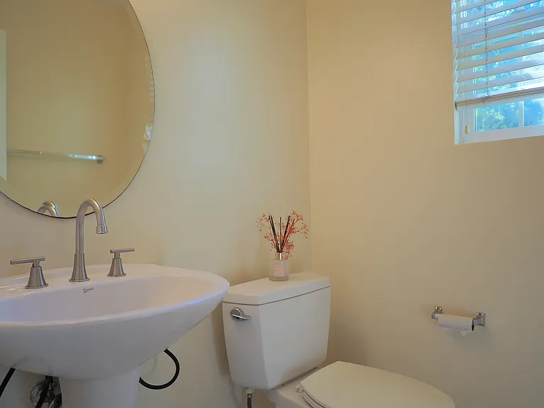 Main floor guest bathroom