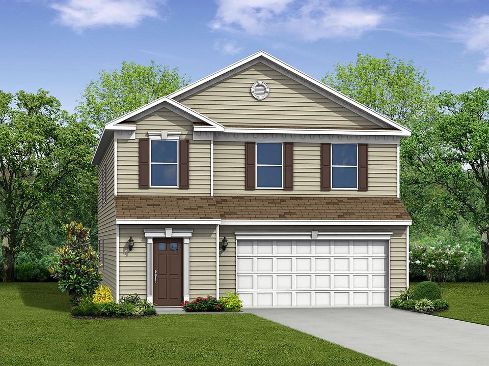 Elevation O Siding Facde with Opt Garage Door