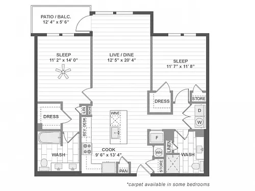 Floor plan C6