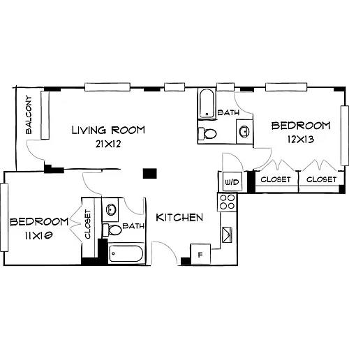 Floor plan Design 2A