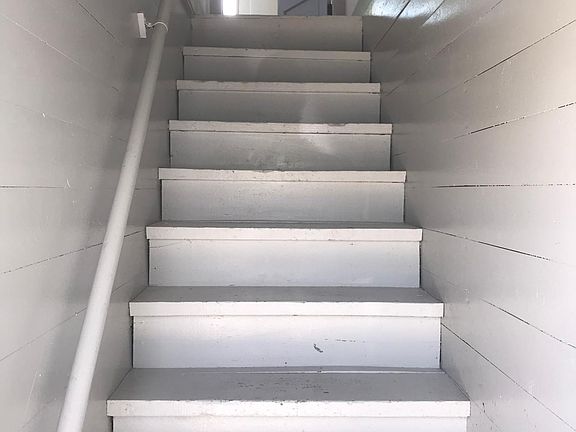 Staircase leading to Living room