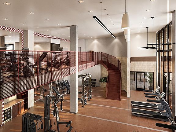 Athletic Club Upper Level - The Daphne
