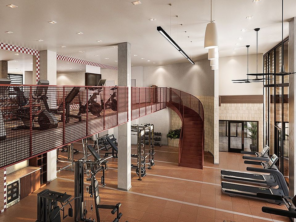 Athletic Club Upper Level - The Daphne
