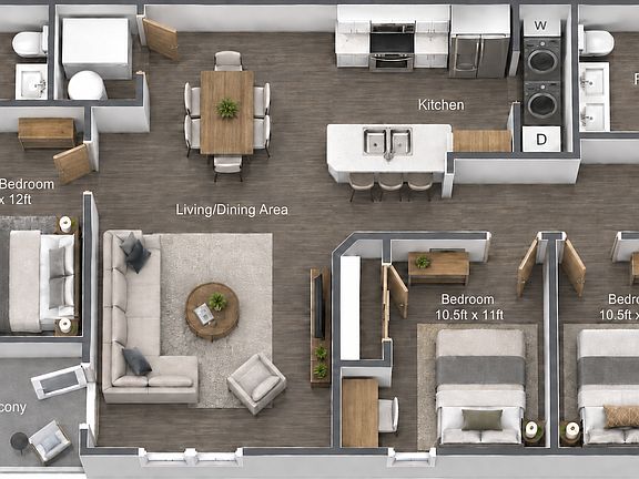 4th image of 2226 W Elizabeth St Unit C104