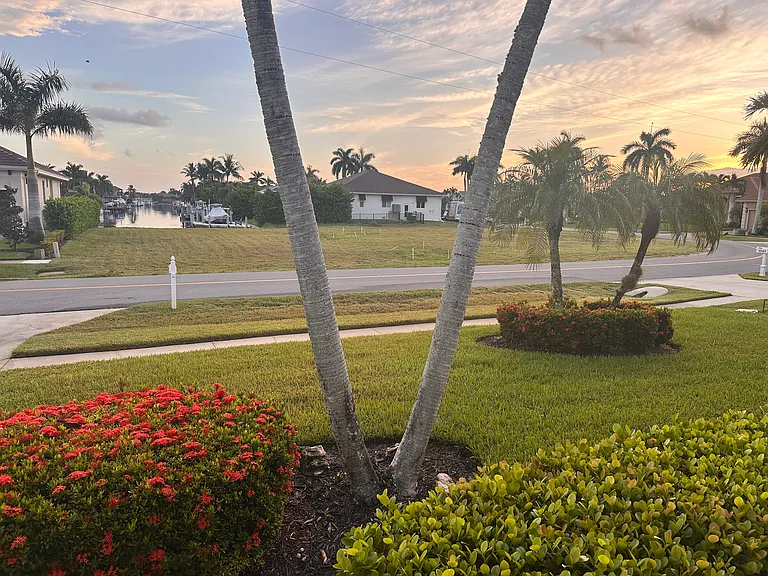 Morning sunsets from front porch.
