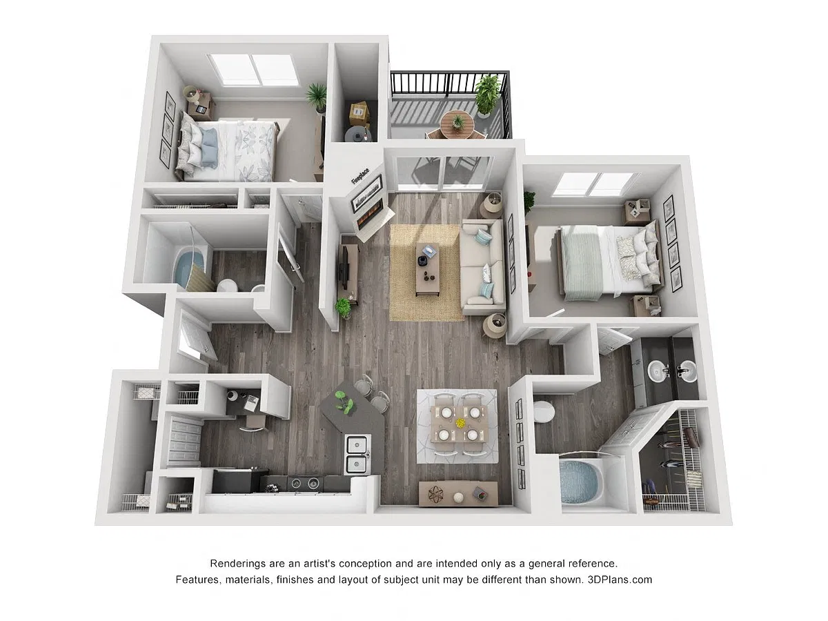 Floor plan The Birch