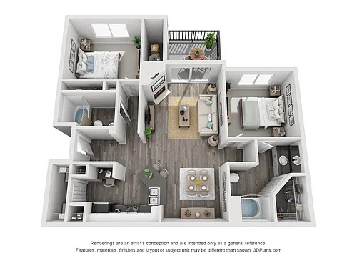 Floor plan The Birch