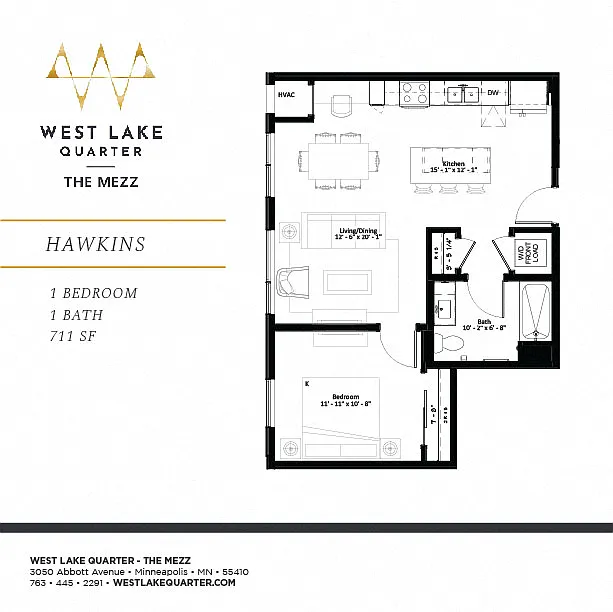 Floor plan Hawkins