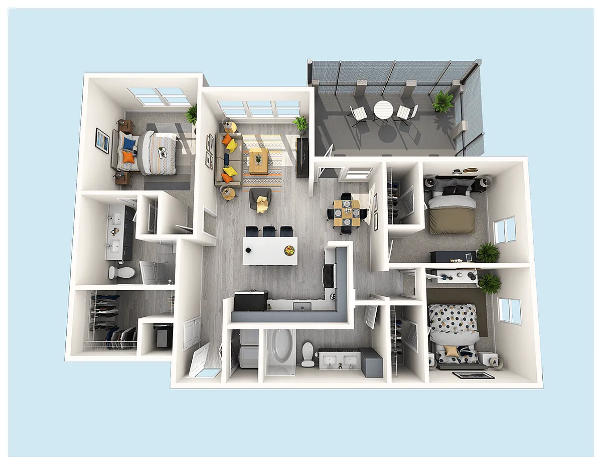 Floor plan Lifestyle Twenty