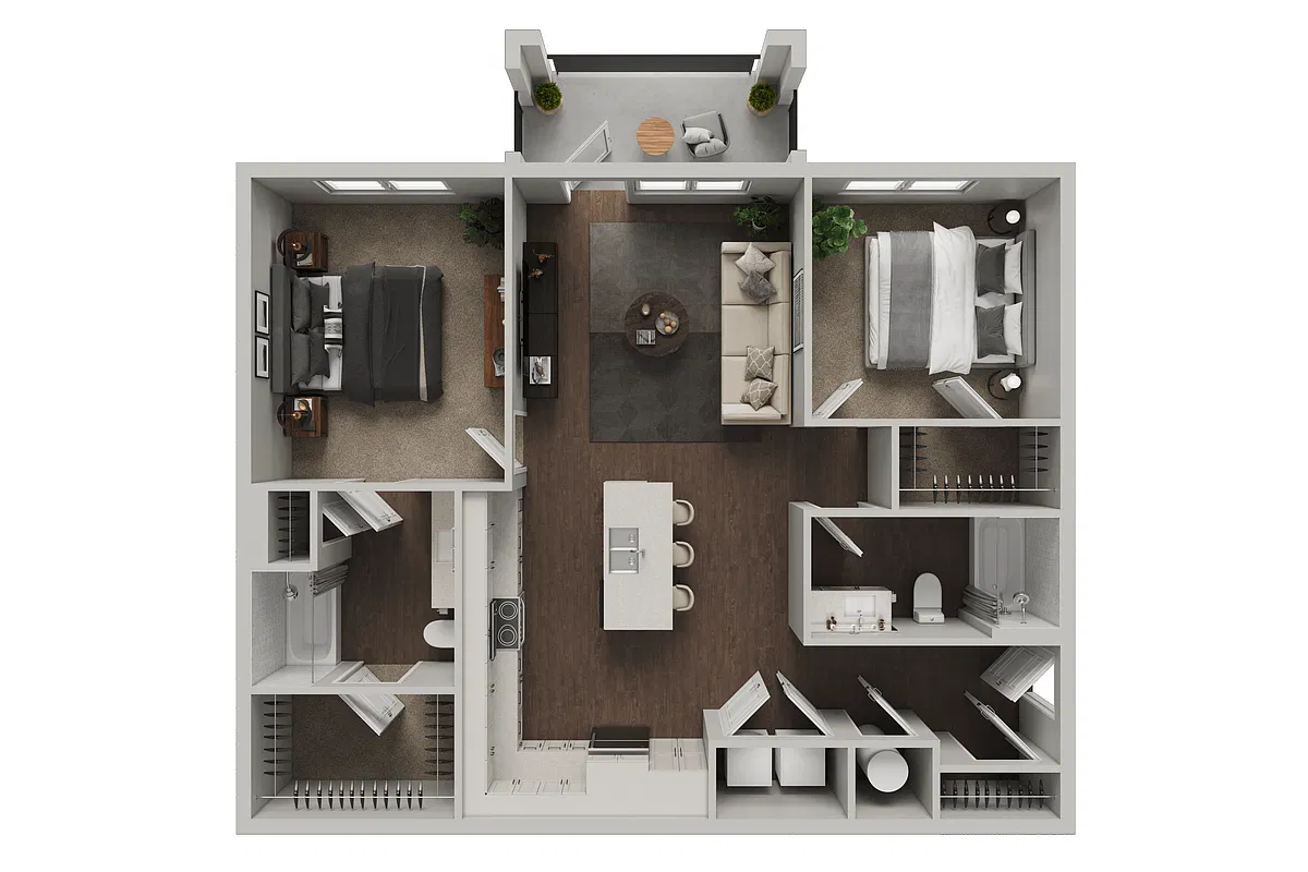 Floor plan The Steele