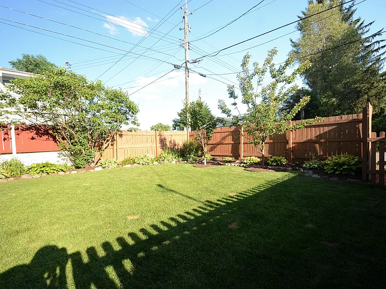 Spacious and Private Backyard