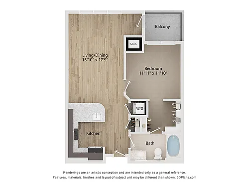 Floor plan A4B
