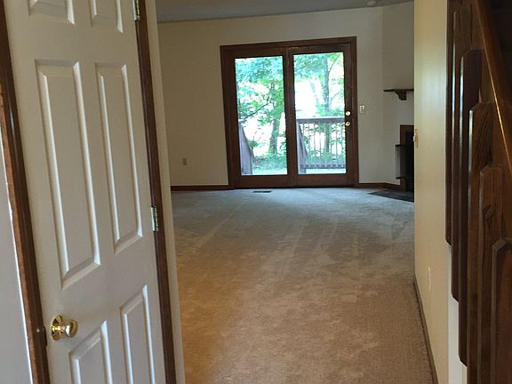 Entrance way through to living room