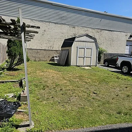 Shared back yard