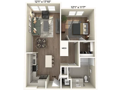 Floor plan A3-Upgrade