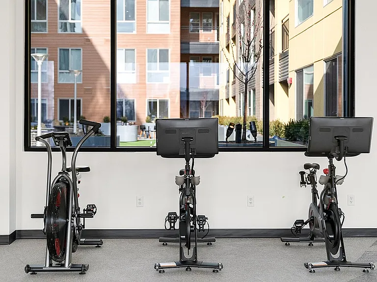 Spin Bikes at Cottonwood Highland Apartments
