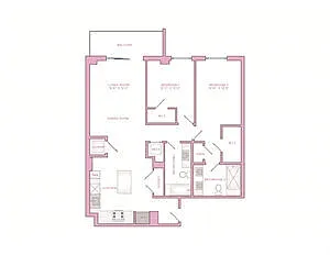 Floor plan B8