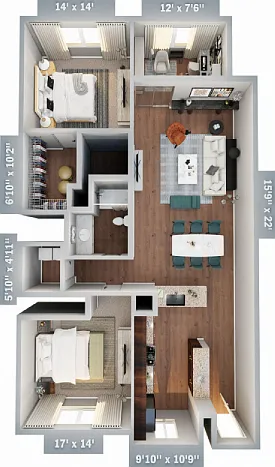 Hickory Grove Apartments — Photo 23