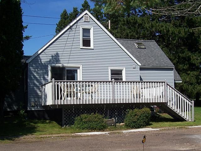 Side view of house