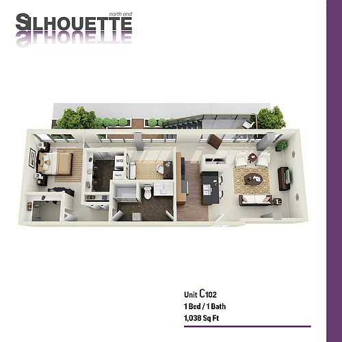 Floor plan C102